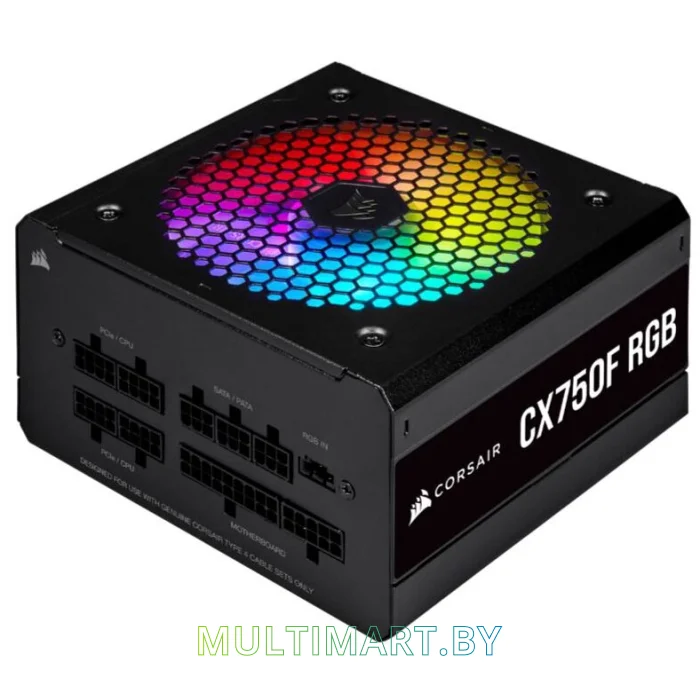Блок питания Corsair CX750F RGB 750W (CP-9020218-EU)